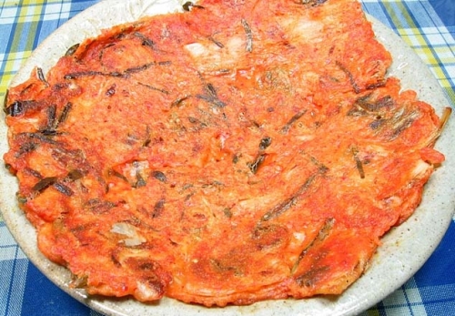 김치전 하나면 다 안부러워