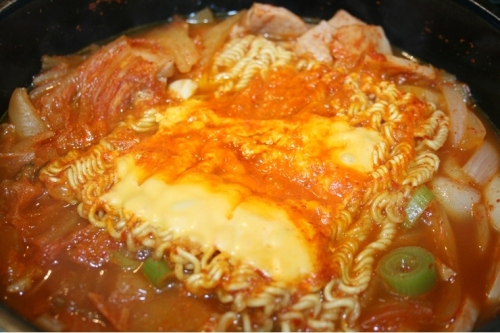 얼큰한부대찌개